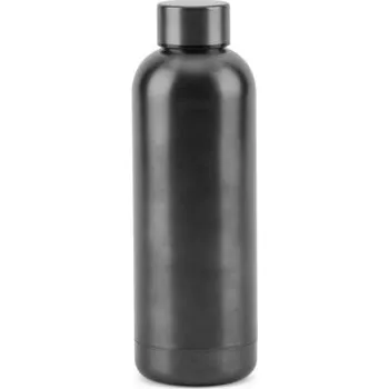 ODIN METTALIC. Láhev z 90% recyklované nerezové oceli 550 mL - Ocelově Šedá