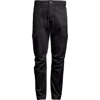 montérky THC CARGO. Pracovní kalhoty z polyesteru a bavlny - Černá / XL