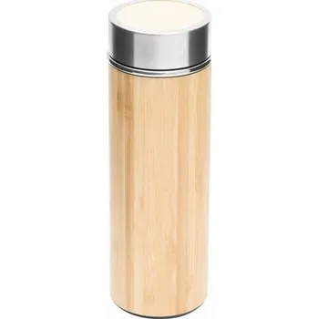 Termohrnek Vakuový Cestovní Hrnek Bamboo Go