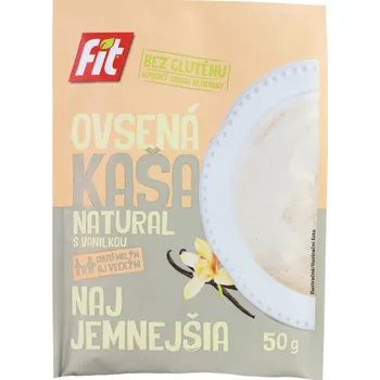 Kaše ovesná natural s vanilkou 50g Fit bez lepku 5701