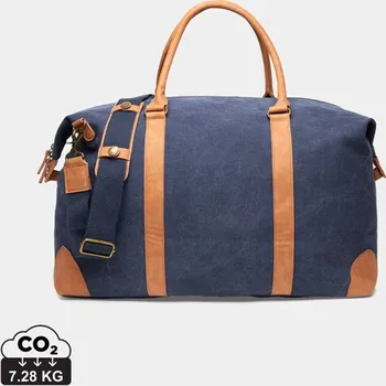 Cestovní taška Duffle taška VINGA Bosler z RCS recykl. canvas - Námořní Modř