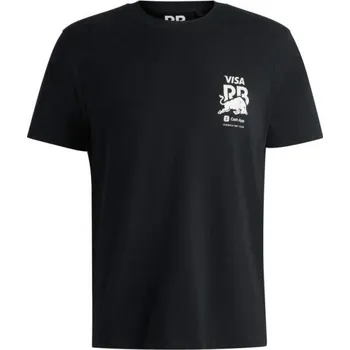 Pánské tričko Volnočasové tričko HUGO - Visa Cash App RB s motivem BULL černé L