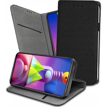 Pouzdro na mobilní telefon Flipový Pouzdro Radian pro Samsung Galaxy M51 modrý