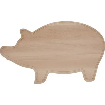 Kuchyňské prkénko Dřevěná Krájecí Deska Wooden Piggy