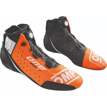 Moto obuv OMP Boty ONE EVO X R Oranžová / Černá 38