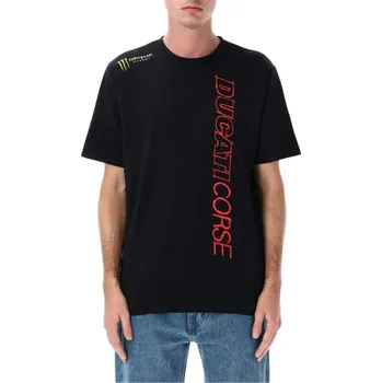 Pánské tričko Fanouškovské tričko Ducati Corse - Monster Energy s logem L