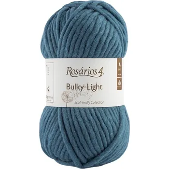 Příze Rosários 4 Bulky Light 124 Blue Pletací příze