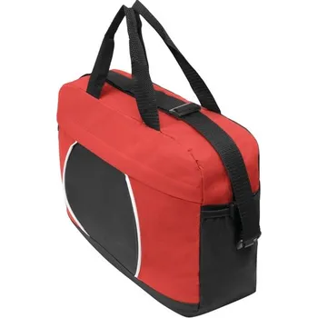 Elegantní Taška Na Dokumenty Pi - Černá / Červená