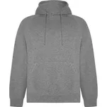 Vinson unisex mikina s kapucí - Melírovaná šedá / S