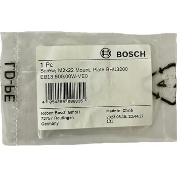 IP kamera Šroub pro montážní desku Intuvia 100 Bosch Smart