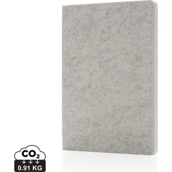 Zápisník Poznámkový blok Phrase A5 z GRS recyklované plsti - Šedá