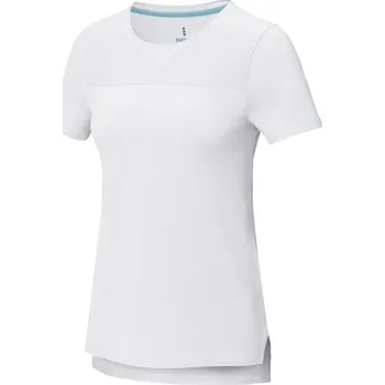 Dámské tričko Borax Dámské tričko cool fit z recyklátu GRS s krátkým rukávem - Bílá / XXL