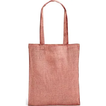 RYNEK. TaTaška z recyklované bavlny (70 %) a polyesteru (30 % rPET) (140 g/m²) - Červená