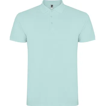 Pánská košile Star&nbsp;pánská polokošile s krátkým rukávem - Mátově zelená / roly-3XL