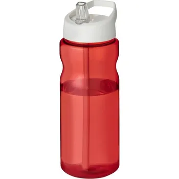 Láhev Sportovní láhev s víčkem s hubičkou H2O Eco 650 ml - Červená / Bílá