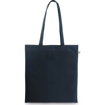 MEXICO. Taška vyrobená ze recyklované bavlny (70 %) a polyesteru (30% rPET) (150 g/m²) - Námořnická Modrá