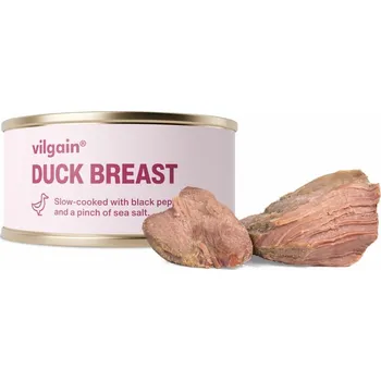 Konzervované maso Vilgain Kachní prsa – 100 g