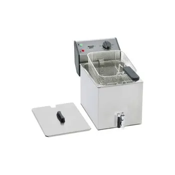 fritéza FRITÉZA STOLNÍ ELEKTRICKÁ FD 80 R - objem 8 l - S VÝPUSTNÝM VENTILEM