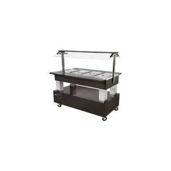 Vinotéka SALÁTOVÝ BAR STŘEDOVÝ KOMBINOVANÝ SB 40 M - WENGE