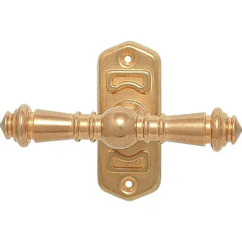 Okenní klika TRADITION oliva EURO lesklá mosaz