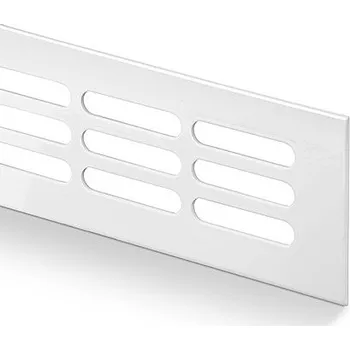 Větrací mřížka Větrací mřížka 100x250mm Bílá