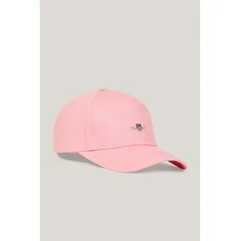 Kšiltovka KŠILTOVKA 7-16 LET GANT SHIELD COTTON TWILL CAP GERANIUM PINK