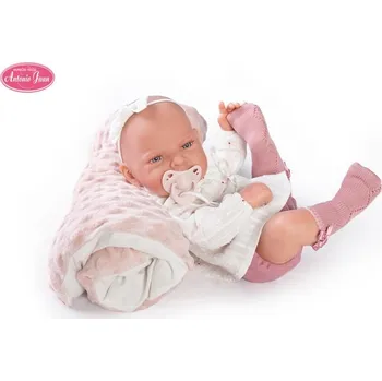 Panenka Antonio Juan 50157 panenka Lea v růžových ponožkách s polštářem 42 cm