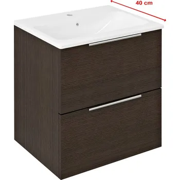 Koupelnový nábytek SAPHO CIRASA umyvadlová skříňka 48x54x39cm, borovice rustik