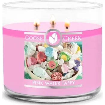 Svíčka Svíčka 0,41 KG PINK WATER TAFFY, aromatická v dóze, 3 knoty|Goose Creek