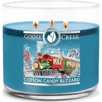 Svíčka Svíčka 0,41 KG COTTON CANDY BLIZZARD, aromatická v dóze, 3 knoty|Goose Creek