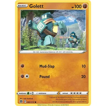 Sběratelská karetní hra Pokémon TCG Golett 082/172