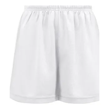 THC MATCH WH. Sportovní kraťasy pro dospělé - Bílá / L