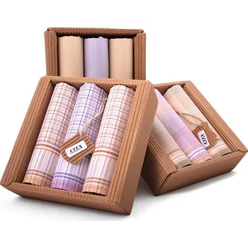 Látkový kapesník Dámské kapesníky Etex L47 3 ks - různé barvy