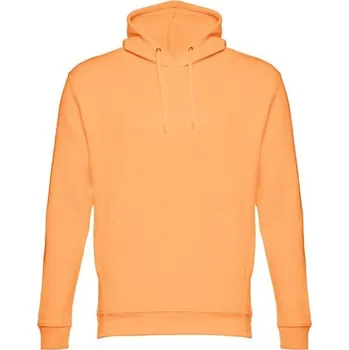 Pánská mikina THC PHOENIX. Mikina (unisex) s kapucí z bavlny a polyesteru - Korálově Oranžová / XXL