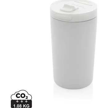 Termohrnek Nepropustný termohrnek na zámek z RCS recykl. oceli - Bílá