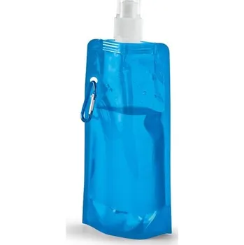 Láhev KWILL. 460 ml PE skládací láhev - Světle Modrá