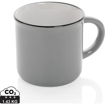 Keramický hrnek Vintage 280ml - Šedá