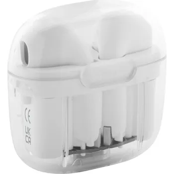 Sluchátka Průhledná bezdrátová sluchátka RABS Trance - Bílá