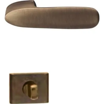 Dveřní kování Cobra dveřní kování GIULIA-R WC bronz