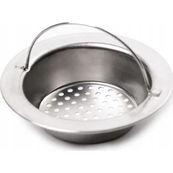 Vrták Sítko do dřezu kovové 90 mm stříbrné