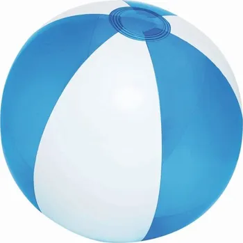 Nafukovací míč Nafukovací Plážový Míč Ocean - Bílá / Transparentní Modrá