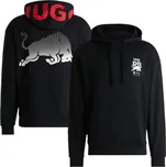 Volnočasová mikina HUGO - Visa Cash App RB s motivem BULL černá XXL