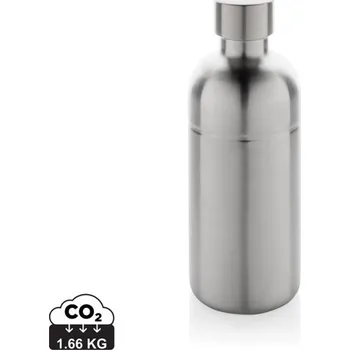 Láhev Lahev Soda na sycené nápoje z RCS recyklovaného hliníku - Stříbrná
