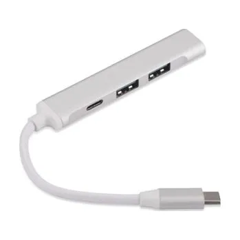 USB hub Rozbočovač USB HUB s kabelem typu C - ROSKO