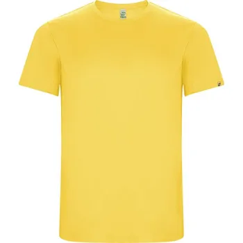 Dívčí oblečení Imola dětské sportovní tričko s krátkým rukávem - Žlutá / 12