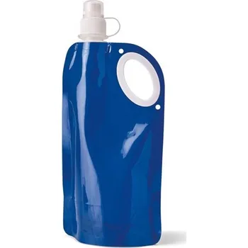 Láhev HIKE. Skládací láhev z PET, PA a PE 750 ml - Modrá