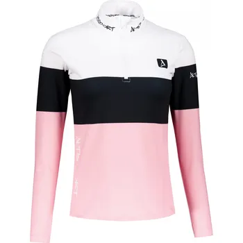 Dámská mikina Dámská funkční termo mikina premium ALTISPORT VOJ/ALW051TER03 BÍLORŮŽOVÁ XXL