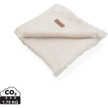 Pikniková deka Tkaná deka Ukiyo 130 x 150cm z Polylana® AWARE™ - Off White