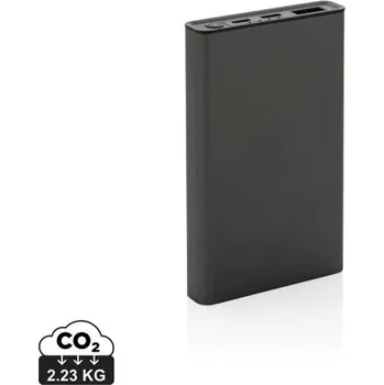 Powerbanka Powerbanka Terra 5 000mAh z RCS rec. hliníku a ABS