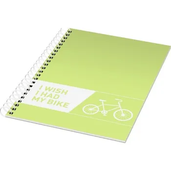 Zápisník Poznámkový blok Rothko A5 - Limetková / Bílá / 100 stran